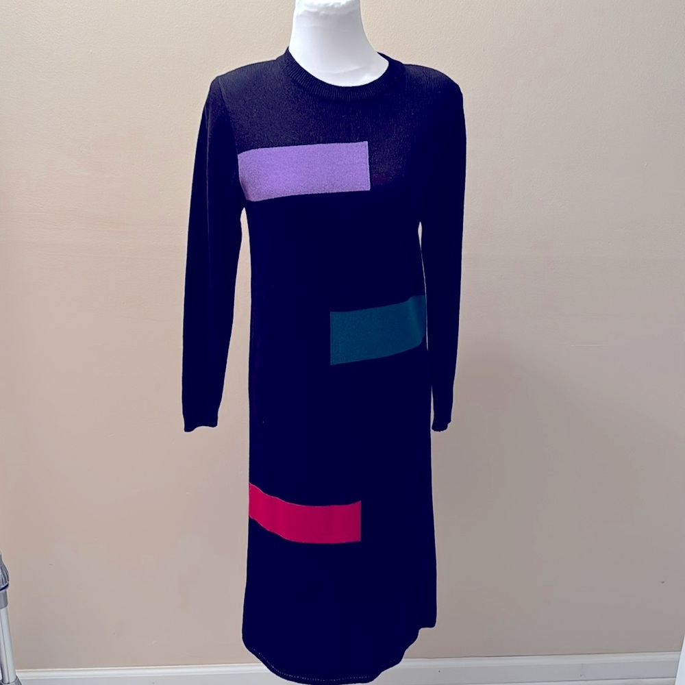Vintage Laura Petites small mid length sweater dress